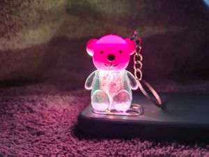 Cute Bear Lip Gloss Keychain (New)