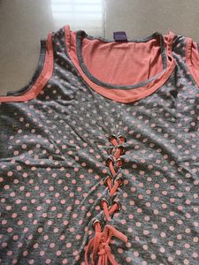 Jacket Attached With Top