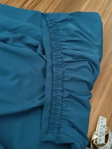 Teal Palazzo With Pocket (Tops  Complimentary )
