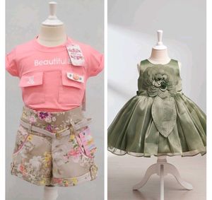 Olive Green Flower Girl Dress
