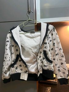White And Black Jacket