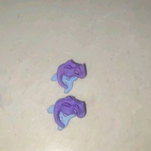Kinder Surprise Toy - Purple Lizard Set 2