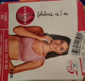Enamor Wirefree Full Coverage Cotton Pop On Bra
