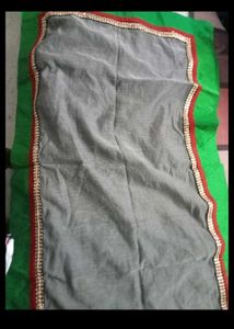 Beautiful Dupatta With Golden Green Border