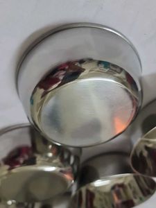 Steel Dinner Bowls (Set of 6)