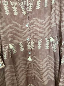 Brown Kurta