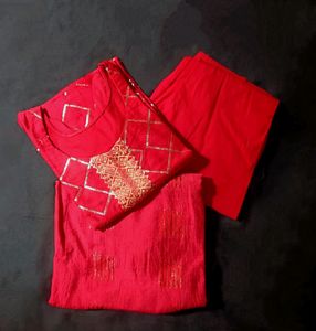 Amazing Red Suit With Duppata For Women's ❤🥳