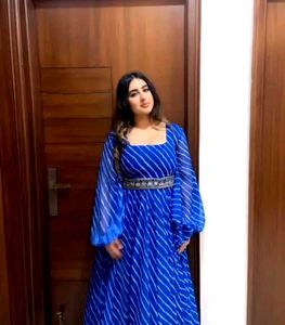 Blue Ethnic Gown