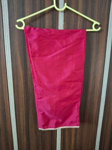 Red Embroidered Kurta Set