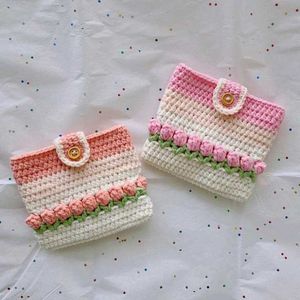 Crochet Tulip Pouch