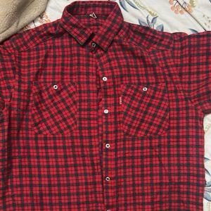 Red & Black Plaid Shirt