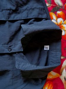 korean black oversized shirt