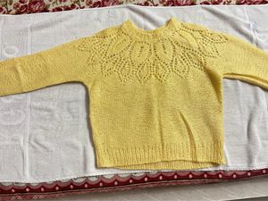 Yellow Knit Sweater
