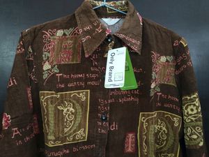 A Export Branded Printed Girl Winter Shirt
