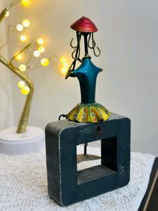 The Black Swan Hand Made Wooden Metal Doll Musicia