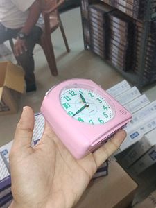 Pink Quartz Alarm Clock