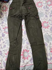 Olive Green Cargo Pants