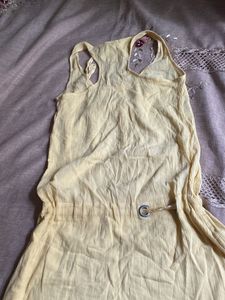 Yellow Beach Dress