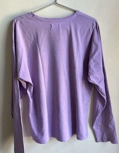 Bonkers lavender full sleeves tshirt🤍