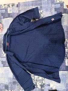 Combo Crimsoune  Blue  Shirt 2XL And Maroon Top