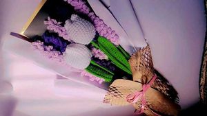 Crochet Flower Bouquet