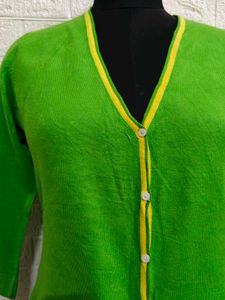 Green Vintage Cardigan