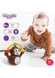Push N Crawl monkey Toy