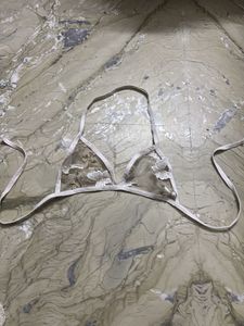 Floral Applique Bikini Top