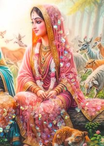 RadhaKrishna wall hanger