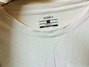 Slim Fit White T-shirt