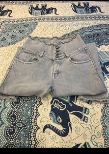 Denim High Waist Skinny Jeans