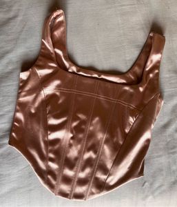 Dusty Rose Corset Top