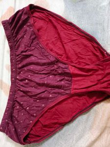 Orange Cotton Bra