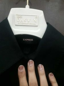 Classic Black Button-Down Shirt