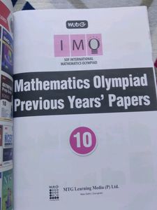 MTG Maths Olympiad IMO Previous Papers Class 10th