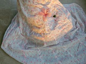 White Pinteresty Skirt With Pink Flowers