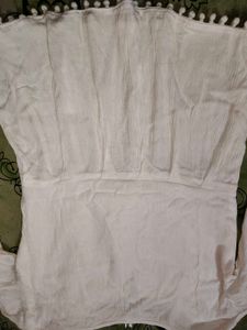 White Embroidered Top