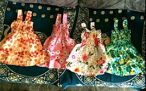 Baby Girls Midi Dress 4 Pack