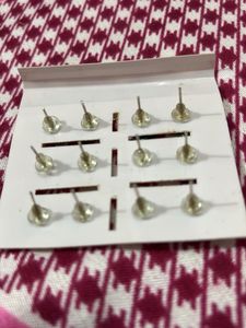 Flower Stud Earring Set