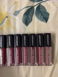 Love Earth Liquid Mousse Lipsticks