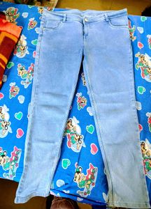 Light Wash Denim Jeans