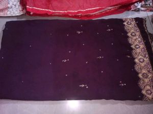 Elegant Purple Dupatta