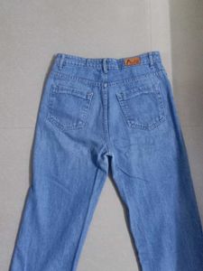 Light Blue Straight Fit Jeans