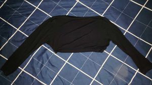 Black Long Sleeve Top