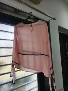 Peach Long Sleeve top