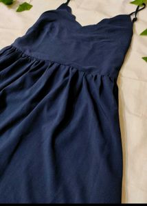 A Blue Mini Dress