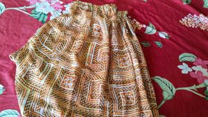 Patterned Midi Dress