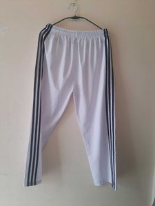 Adidas White Track Pants