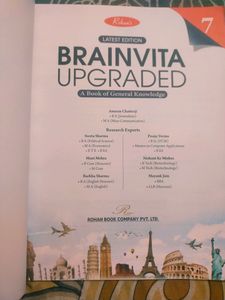 BRAINVITA UPGRADE  GK Book Class 7