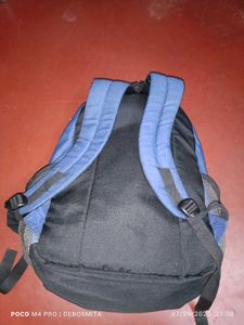 Blue Denim Backpack